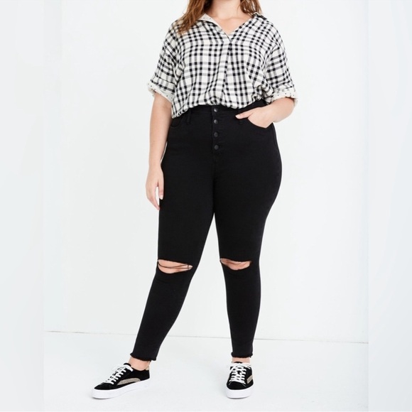 Madewell 10" High-Rise Roadtripper Jeggings Women’s Size 36 Petite - Picture 1 of 8